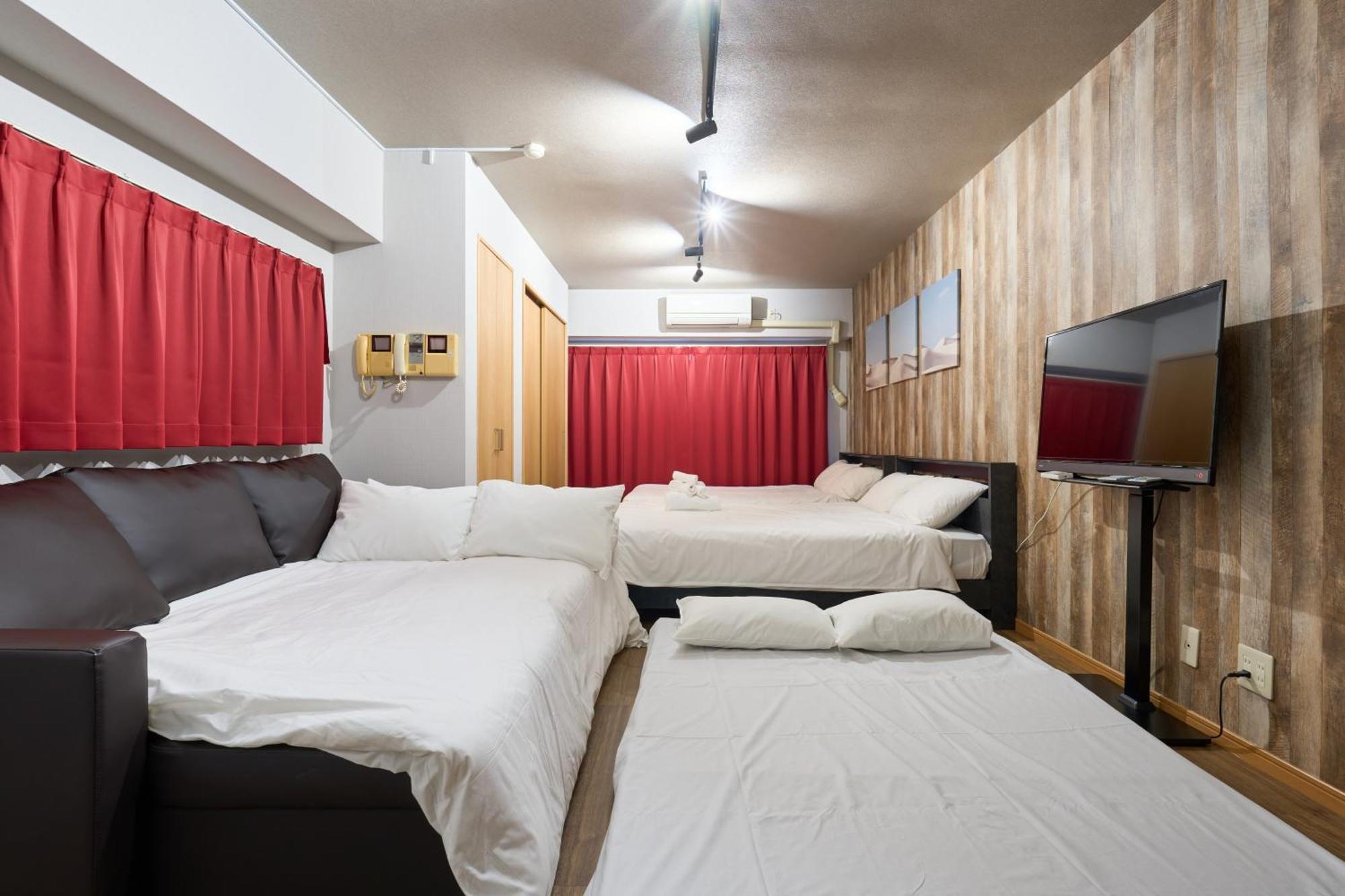 อพาร์ทเม้น 2shinjuku Luxury House With Ev Max6p 4min To Sta *
